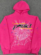 High Pile Fleece Foam Spider Print Hoodie image 9