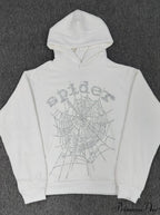 High Pile Fleece Foam Spider Print Hoodie image 3