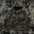 High-Quality Gothic Skull Print Hoodie image 1