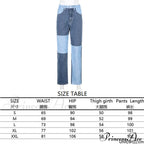High Street Variegated Patchwork Jeans image 13