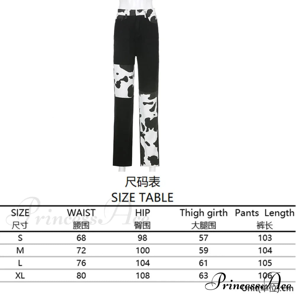 High Street Variegated Patchwork Jeans image 11