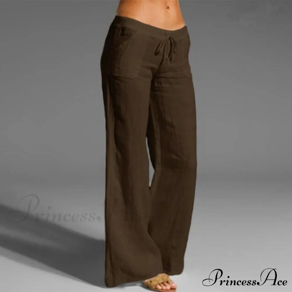 High Waist Casual Loose Wide Leg Pants image 3