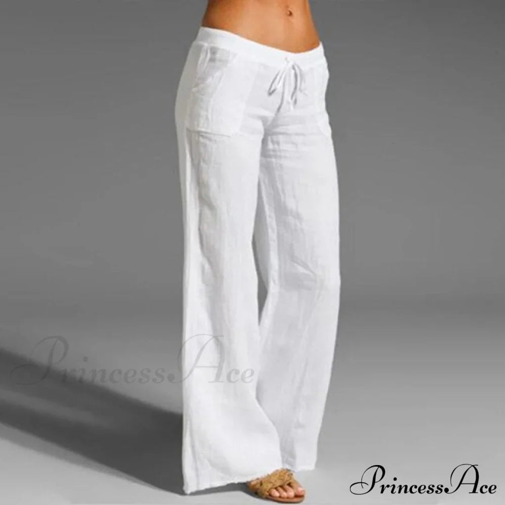 High Waist Casual Loose Wide Leg Pants image 2