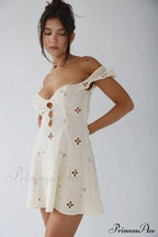 High Waist e Beachwear Bodycon Hollow Out Sundress image 6