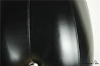 High Waist Faux Leather Shorts image 5