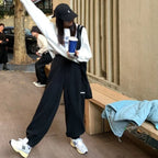 High Waist Grey Baggy Pants image 5