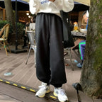 High Waist Grey Baggy Pants image 4