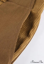 High Waist Wide Trendy Leg PU Pants image 4