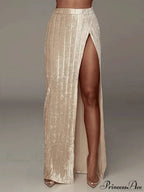 High Waisted Graceful Wide Leg Pants image 4