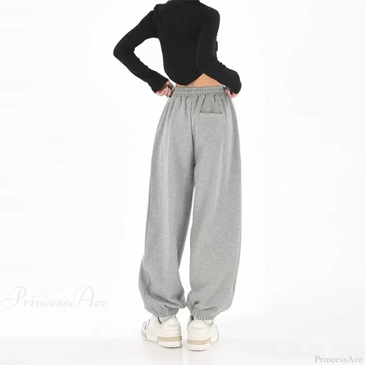 Hip Hop Letter Drawstring Jogging Pants image 6
