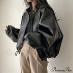 Hip Hop Personalized PU Leather Jacket image 1