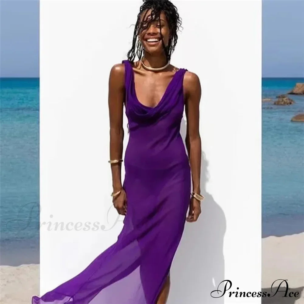 Holiday Beachwear Maxi Dress image 4