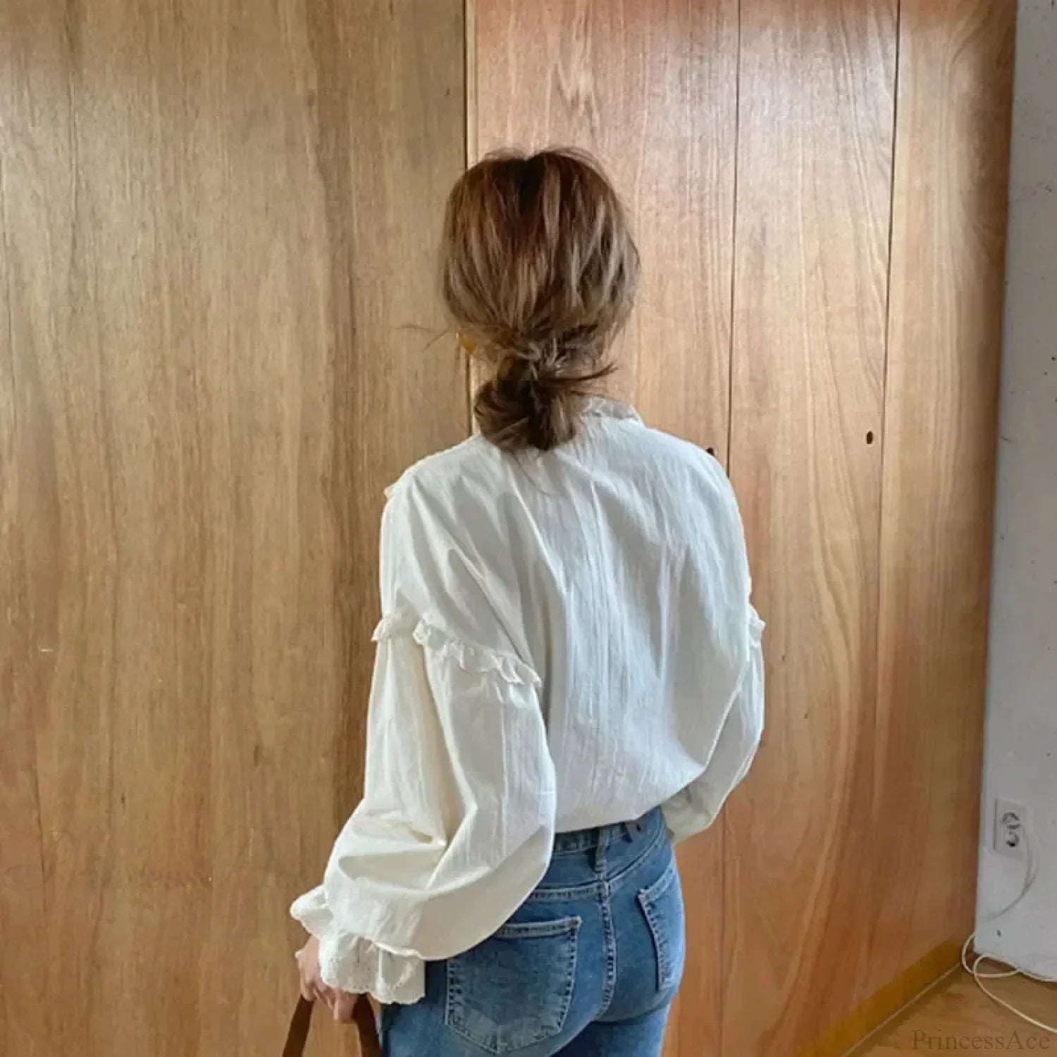 Hollow Out Elegant Casual Blouse Women Blouses image 4