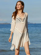 Hollow Out See Through Bikini Cover Up image 1