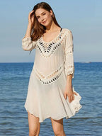 Hollow Out See Through Bikini Cover Up image 2