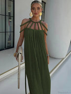 Hollow Out Sleeveless Beach Cover Up image 4