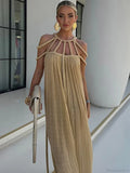 Hollow Out Sleeveless Beach Cover Up image 1