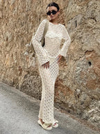 Hollow Out Sleeveless Beach Cover Up image 2