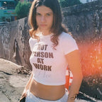 Hot Person At Charming Work Graphic Tee image 3
