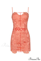 Ilayda Embroidered Floral Charming Lace Mini Dress image 7