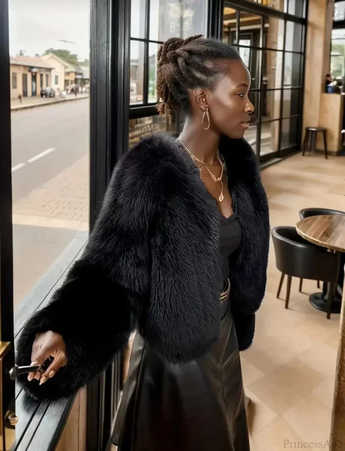 ImiTation Fox Warm Elegant Coat image 4