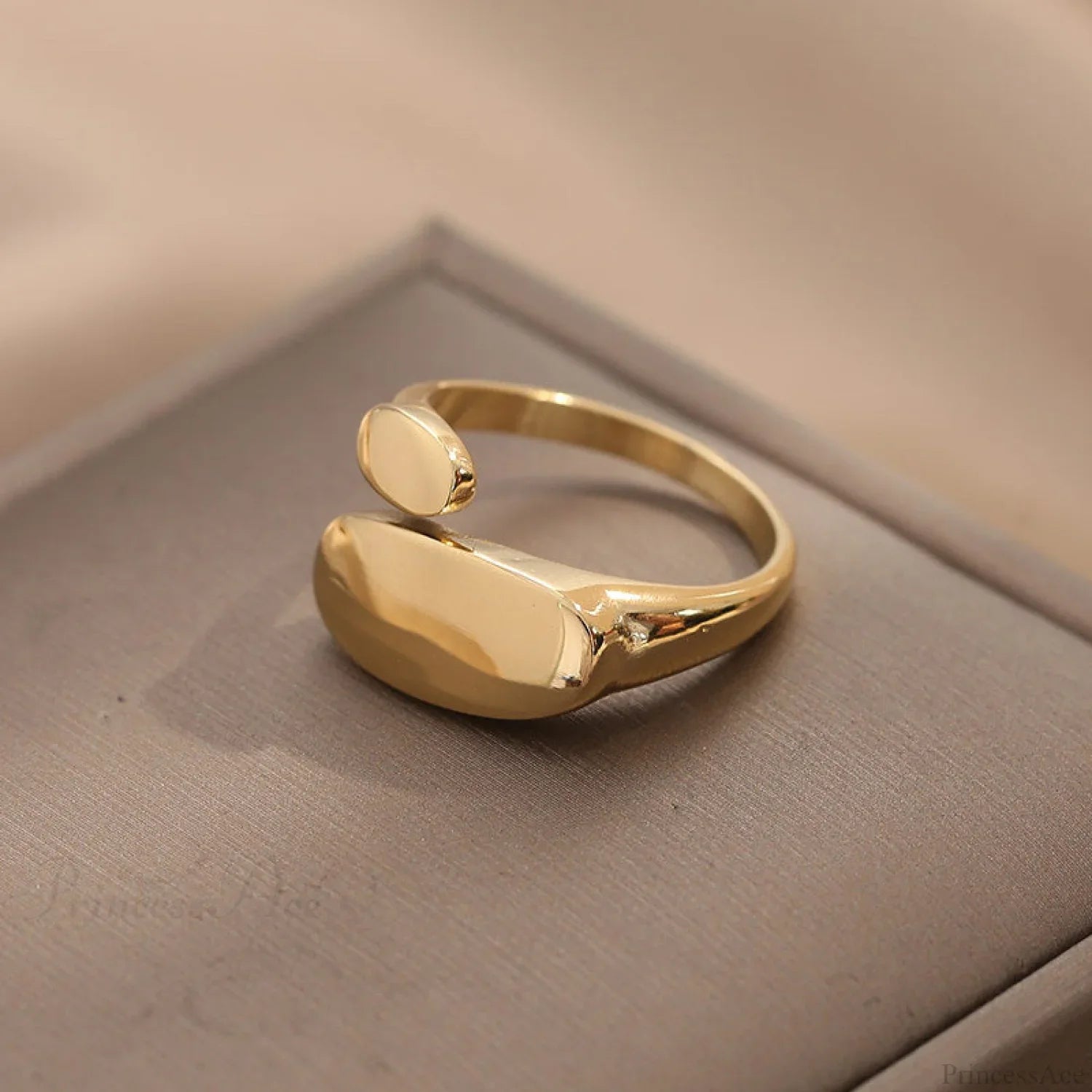 Ins Fashion Minimalist Style Irregular Open Rings image 4