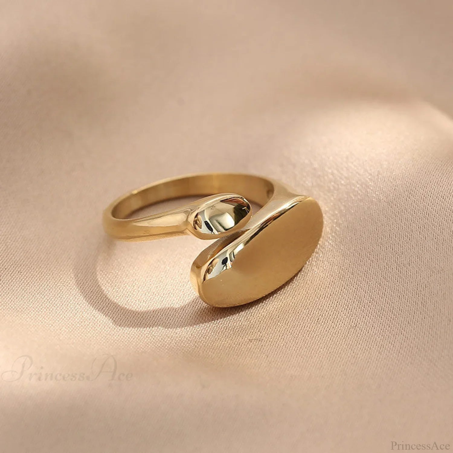 Ins Fashion Minimalist Style Irregular Open Rings image 2