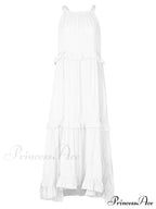 Irregular Cake Stylish Sleeveless Maxi Dress image 12