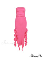 Irregular Rhinestone Decor Trendy Halter Crop Cami Top image 21