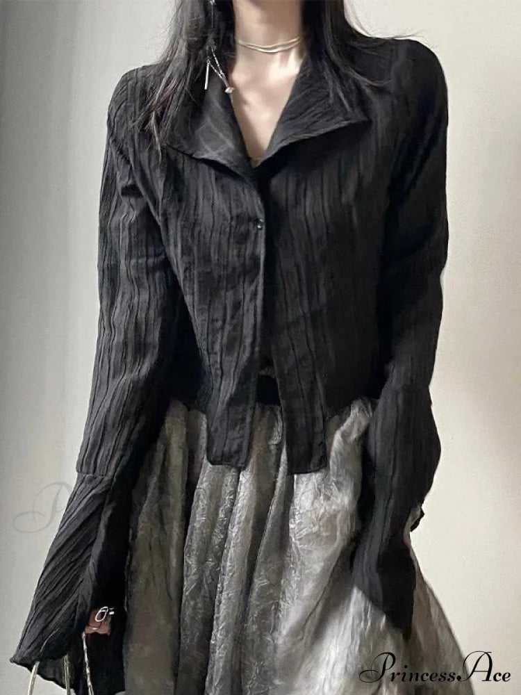 Minimalist Button-Up Blouse image 3