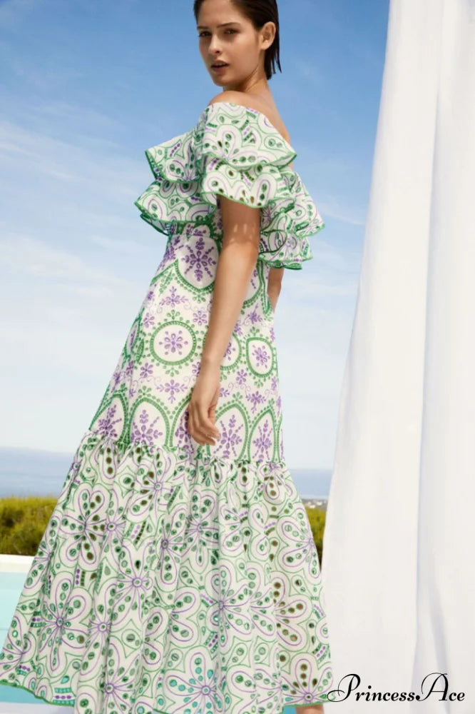 Isabella Elegant Long Dress image 5