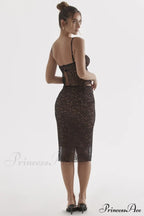 Jacinta Lace Camisole Top Graceful + Midi Skirt Set image 6