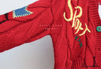Jacket Loose Pocket Embroidery Fashion Knit Cardigan image 22