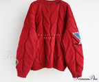 Jacket Loose Pocket Embroidery Fashion Knit Cardigan image 17