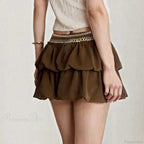 Jacquard Corduroy Retro Skirt image 3