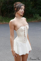 Jacqueline Strapless Stylish Corset Mini Dress image 3