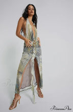 Jaded London Stylish Cindy Plunge Dress image 4