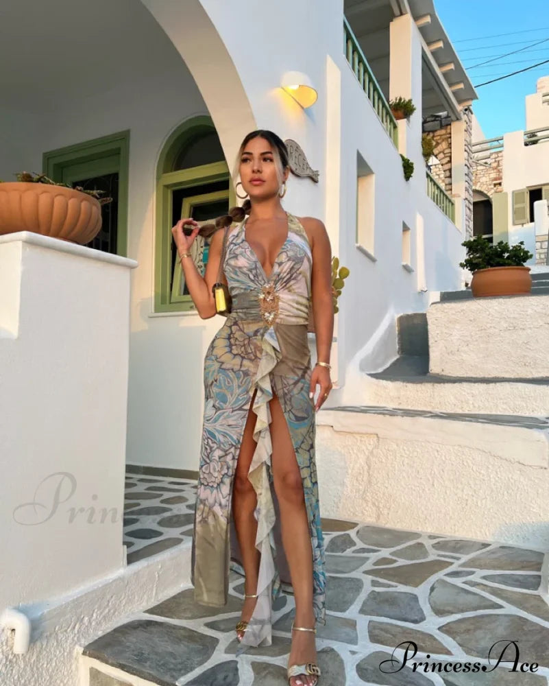 Jaded London Stylish Cindy Plunge Dress image 2