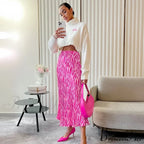 JAVIER Elegant ZEBRA SKIRT image 3
