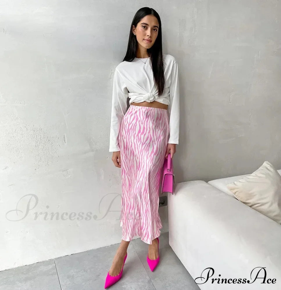 JAVIER Elegant ZEBRA SKIRT image 4