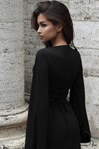 Jaye Long Stylish Sleeve Maxi Dress image 8
