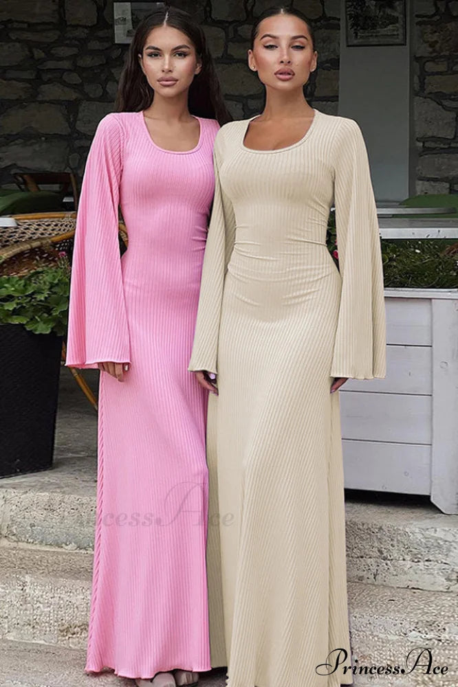 Jaye Long Stylish Sleeve Maxi Dress image 18