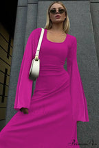 Jaye Long Stylish Sleeve Maxi Dress image 9
