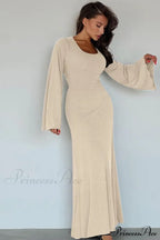 Jaye Long Stylish Sleeve Maxi Dress image 17
