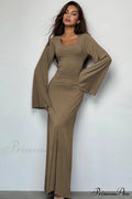 Jaye Long Stylish Sleeve Maxi Dress image 1
