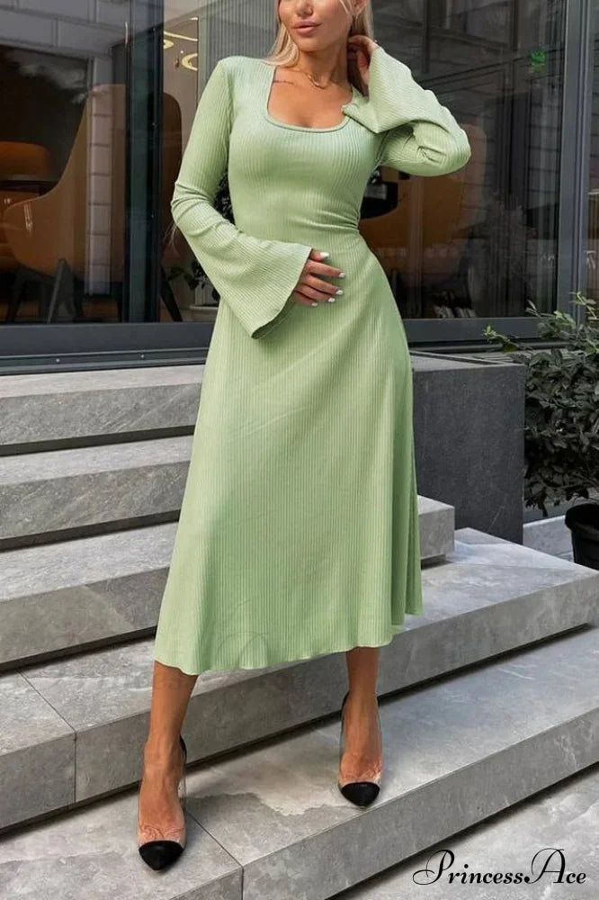 Jaye Long Stylish Sleeve Maxi Dress image 11