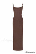 Jelly Sheer Stylish Cami Long Dress image 11
