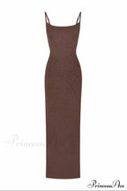 Jelly Sheer Stylish Cami Long Dress image 11