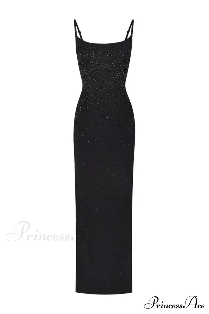 Jelly Sheer Stylish Cami Long Dress image 13