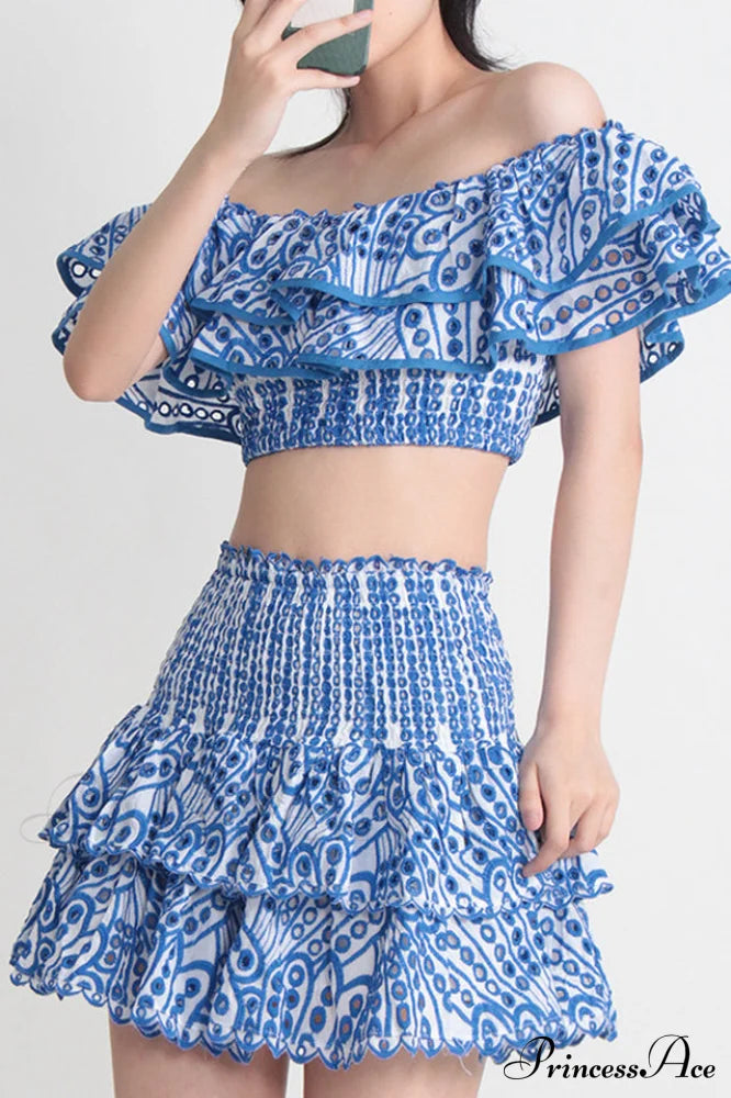 Jessica Bara Stylish Vanessa Ruffle Set image 5